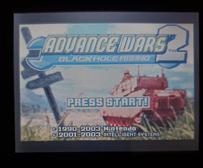 Advance Wars 2 Black Hole Rising GBA Video Game Game Boy Advance 2003