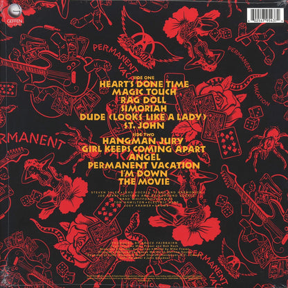 Aerosmith - Permanent Vacation [2016 Reissue 180G] [New Vinyl Record LP]