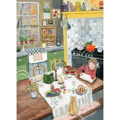 Afterschool Homework 500 Piece Jigsaw Puzzle Eurographics