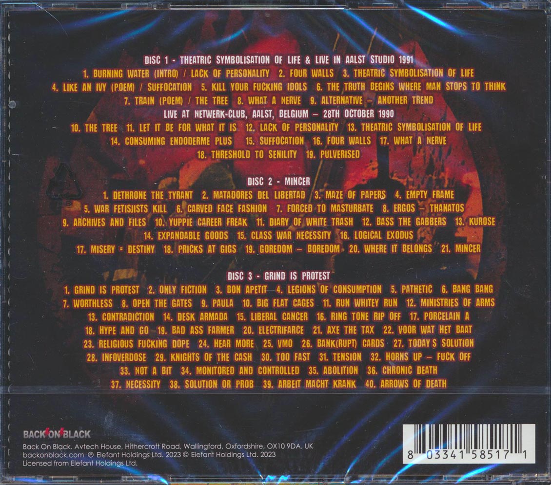 Agathocles - Displeased Recordings [2023 Compilation] [New Triple CD]