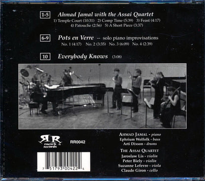 Ahmad Janal - Ahmad Jamal With The Assai Quartet [1997 New CD]