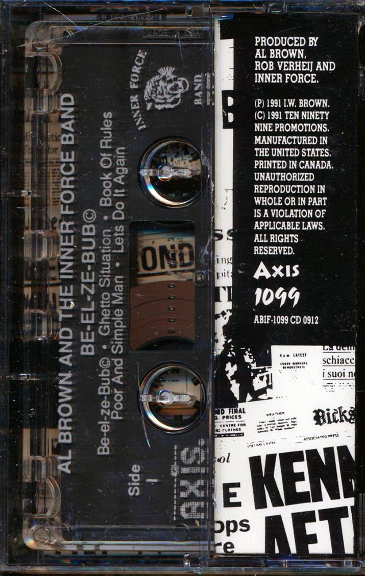 Al Brown and Inner Force - Be El Ze Bub [1990 New Cassette)