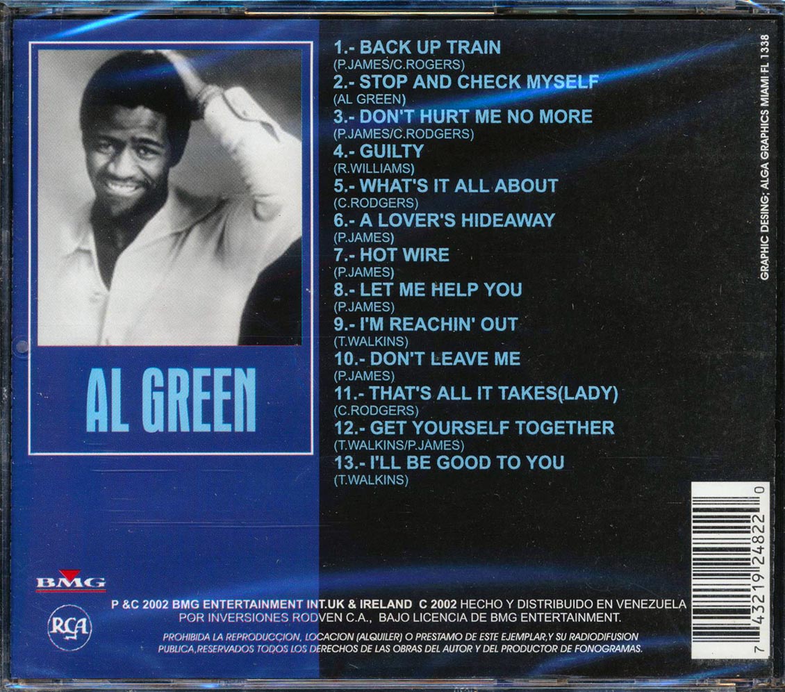 Al Green - Grandes Éxitos [2002 Compilation Reissue] [New CD]