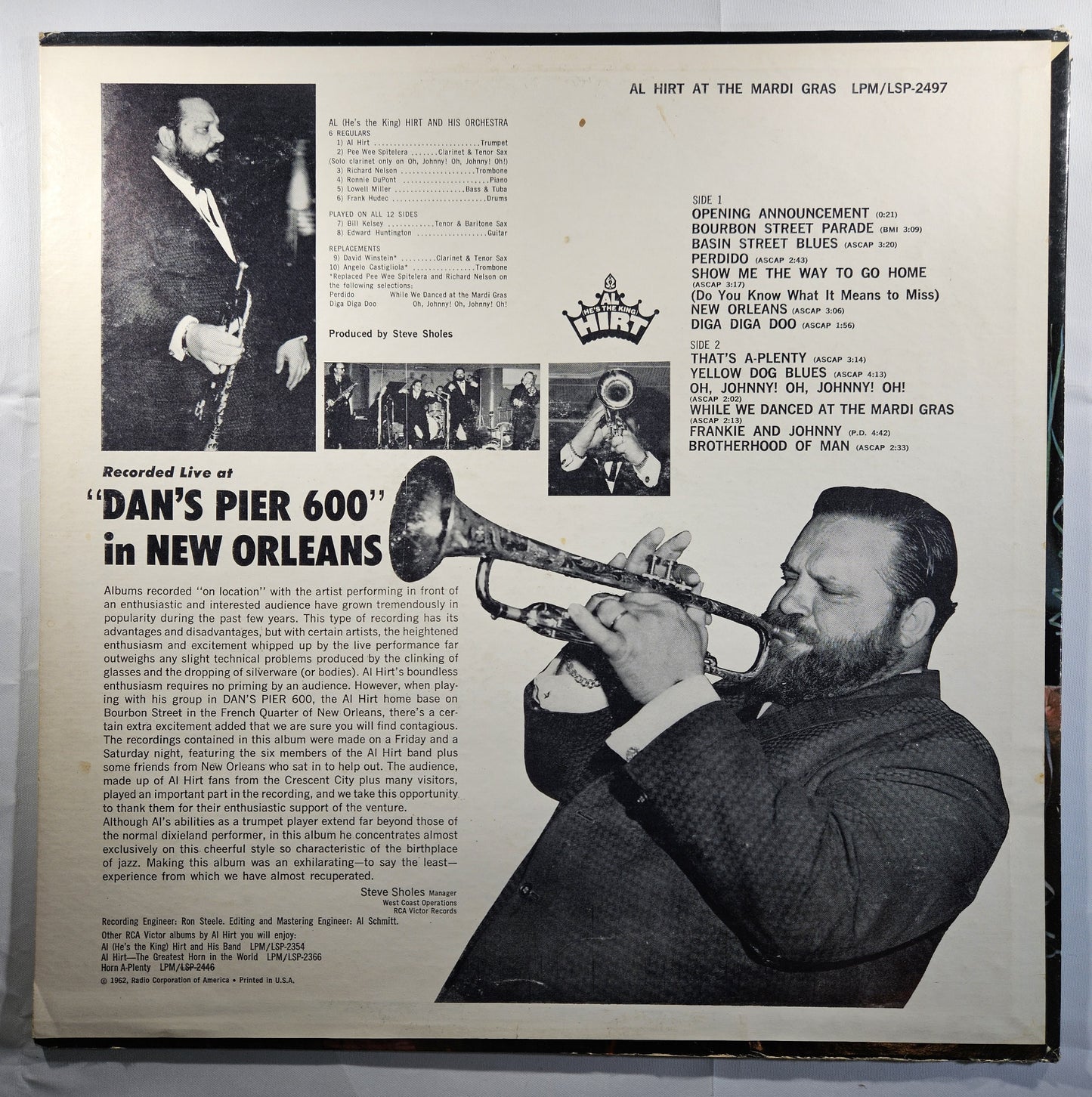 Al Hirt - Al Hirt At Mardi Gras [Rockaway Pressing] [Used Vinyl Record LP]