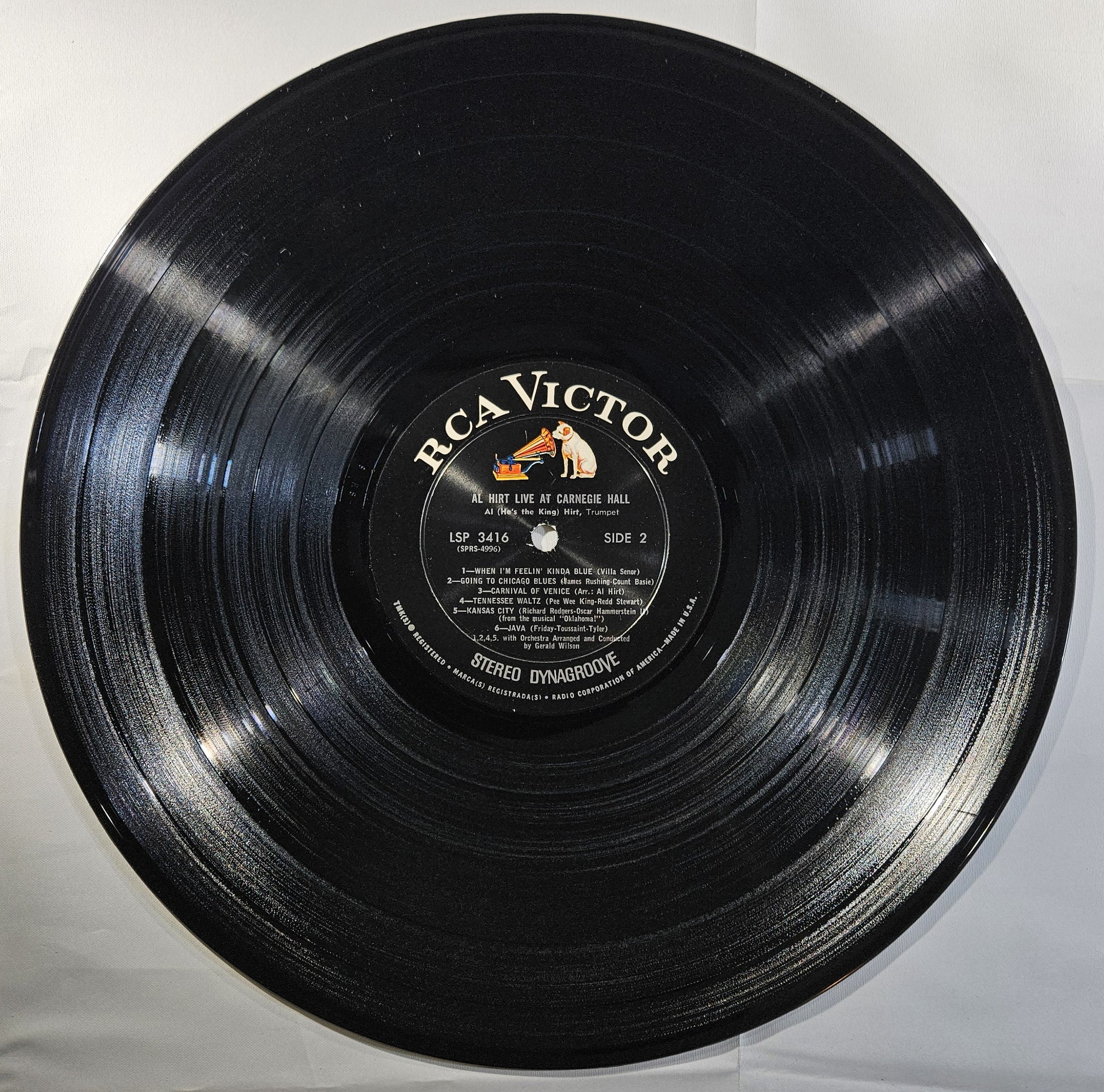 Al Hirt - Live At Carnegie Hall [1965 Hollywood Press] [Used Vinyl Record LP]