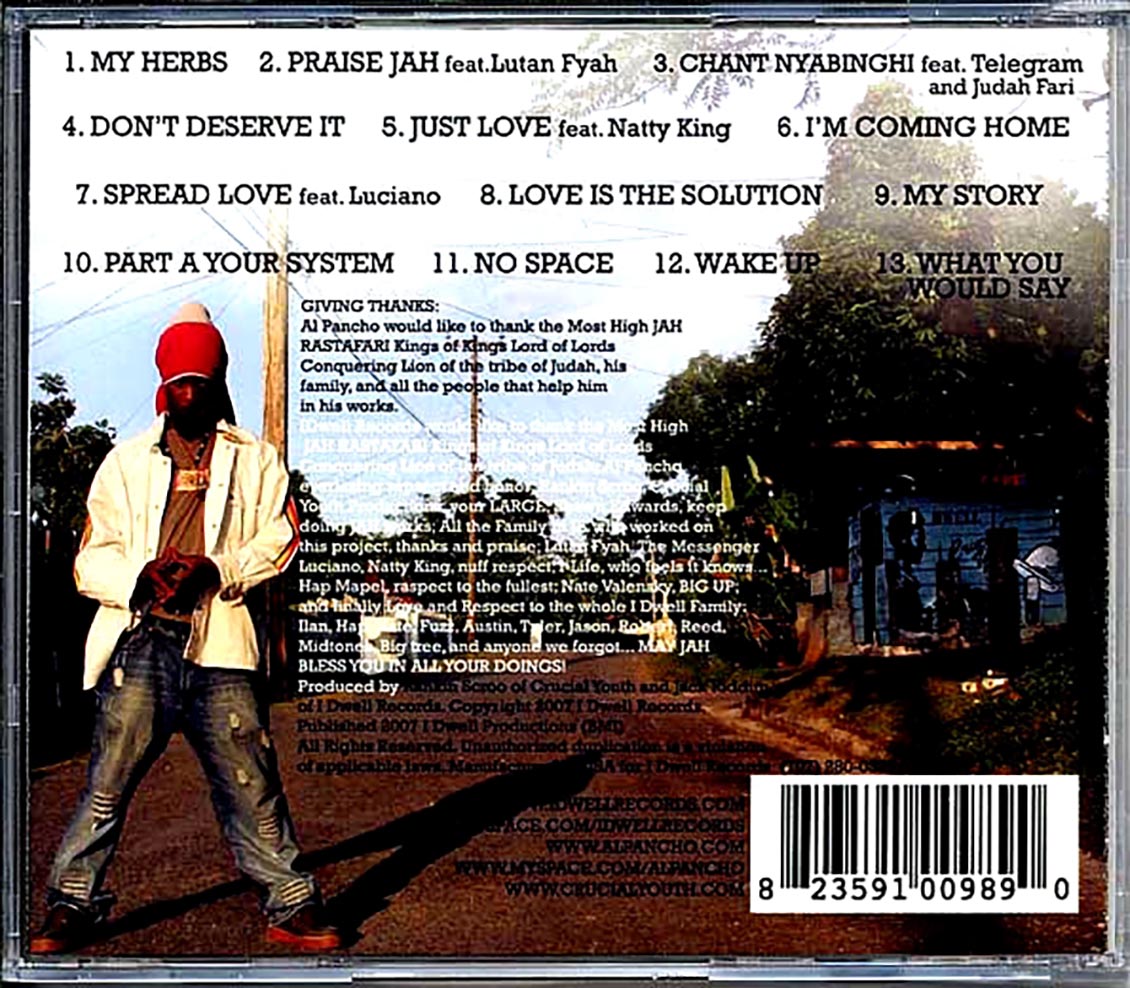 Al Pancho - My Story [2007 New CD]