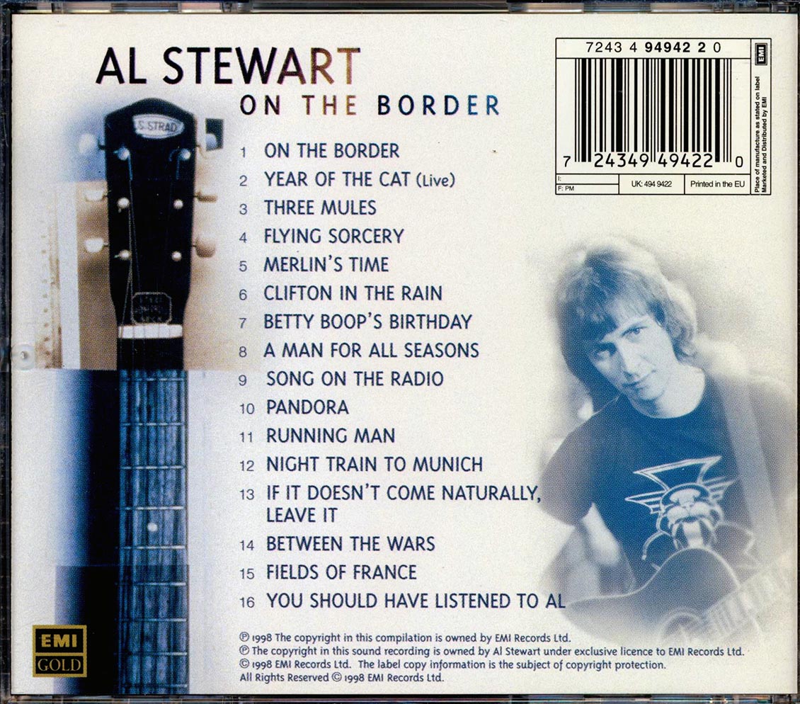 Al Stewart - On the Border [1998 Compilation] [New CD]