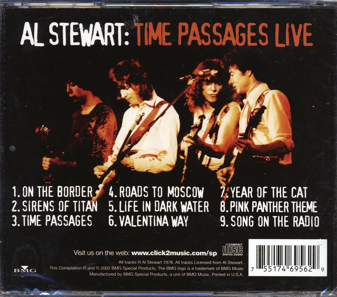 Al Stewart - Time Passages Live [2002 Reissue] [New CD]