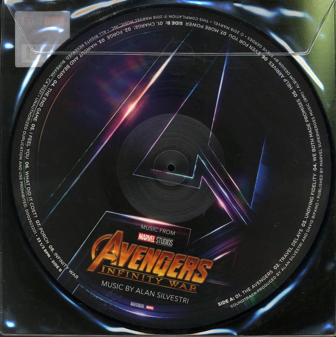 Alan Silvestri - Avengers: Infinity War (Music From Marvel Studios) [2018 Picture Disc] [New Vinyl Record LP]