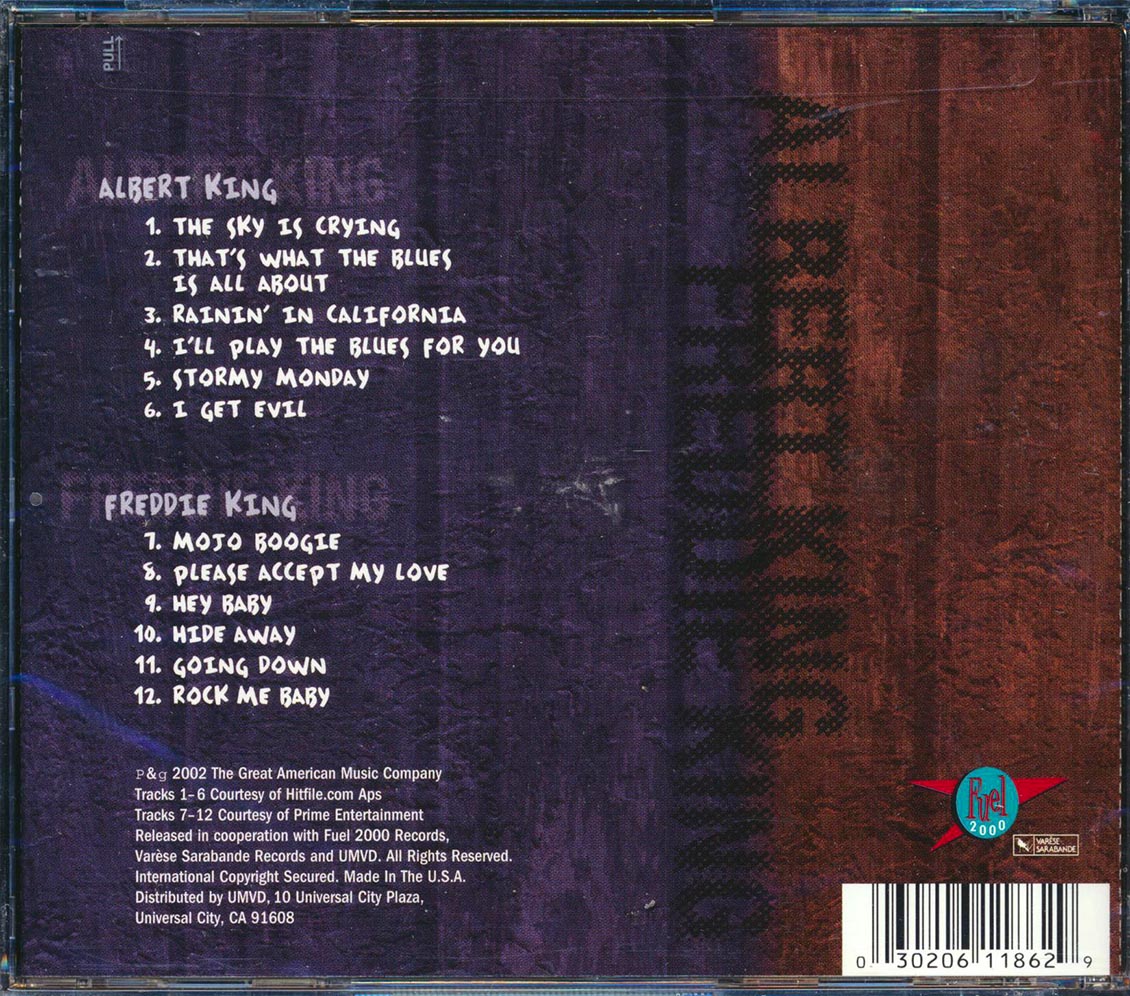 Albert King / Freddie King - Blue on Blues [2002 Compilation Live] [New CD]
