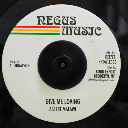 Albert Malawi - Giving Me Love [2013 New Vinyl Record 7" Single]