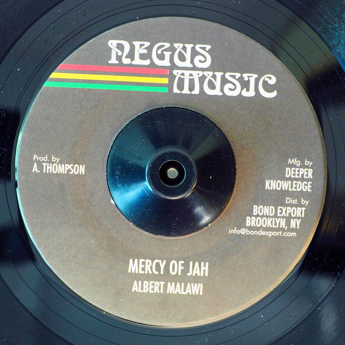 Albert Malawi - Mercy of Jah [2014 45RPM] [New Vinyl Record 7" Single]