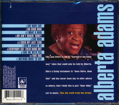 Alberta Adams - Say Baby Say [1999 New CD]