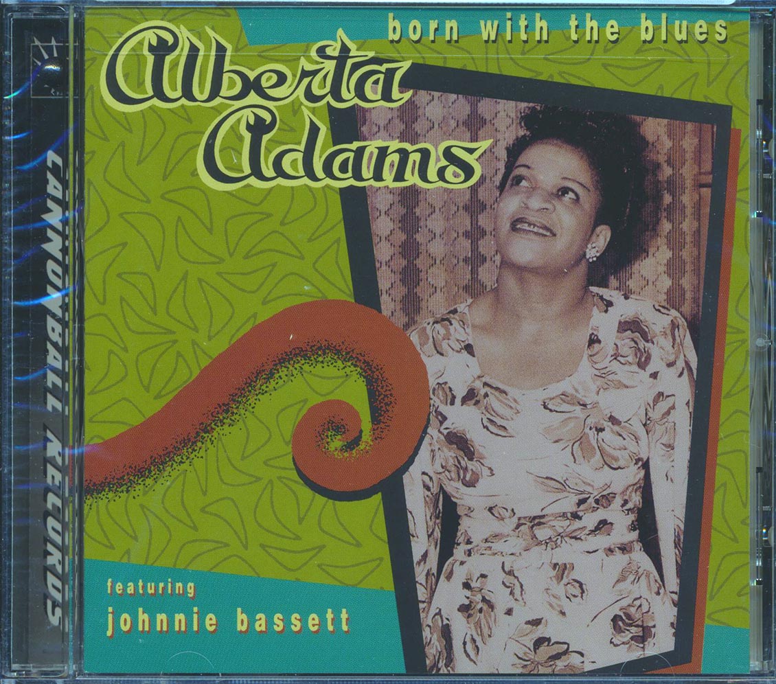 Alberta Adams Featuring Johnnie Bassett - Born With the Blues [1999 New CD]