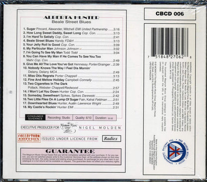 Alberta Hunter - Beale Street Blues (Collectors Edition 1921-40) [2000 New CD]