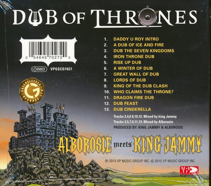 Alborosie Meets King Jammy - Dub of Thrones [2015 New CD]