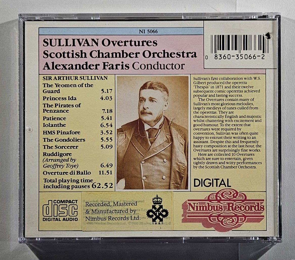Alexander Faris - Arthur Sullivan: Overtures [Repress] [Used CD]