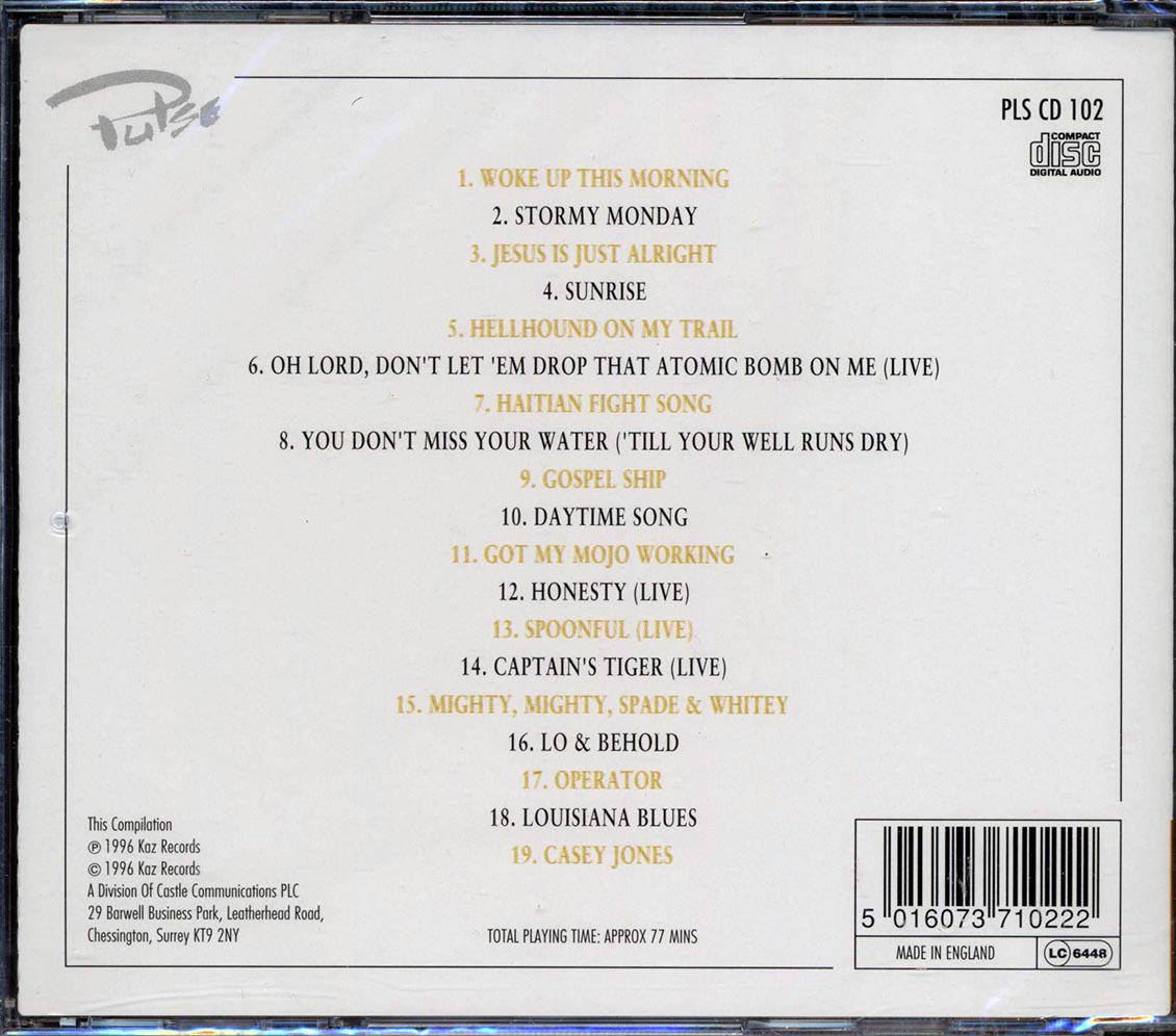 Alexis Korner - The Best of Alexis Korner and Friends Blues Unlimited [1996 New CD]