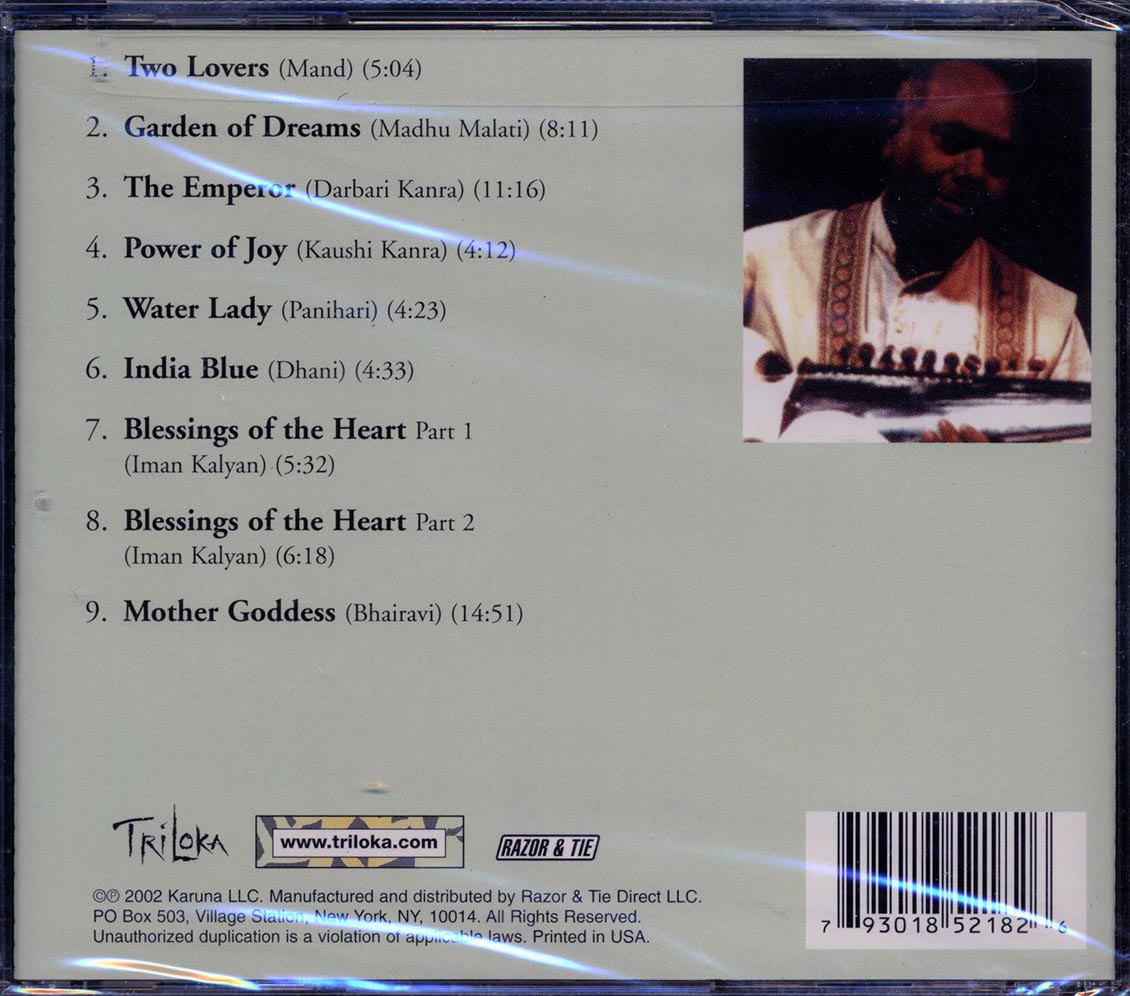 Ali Akbar Khan - Garden of Dreams [2002 Reissue] [New CD]