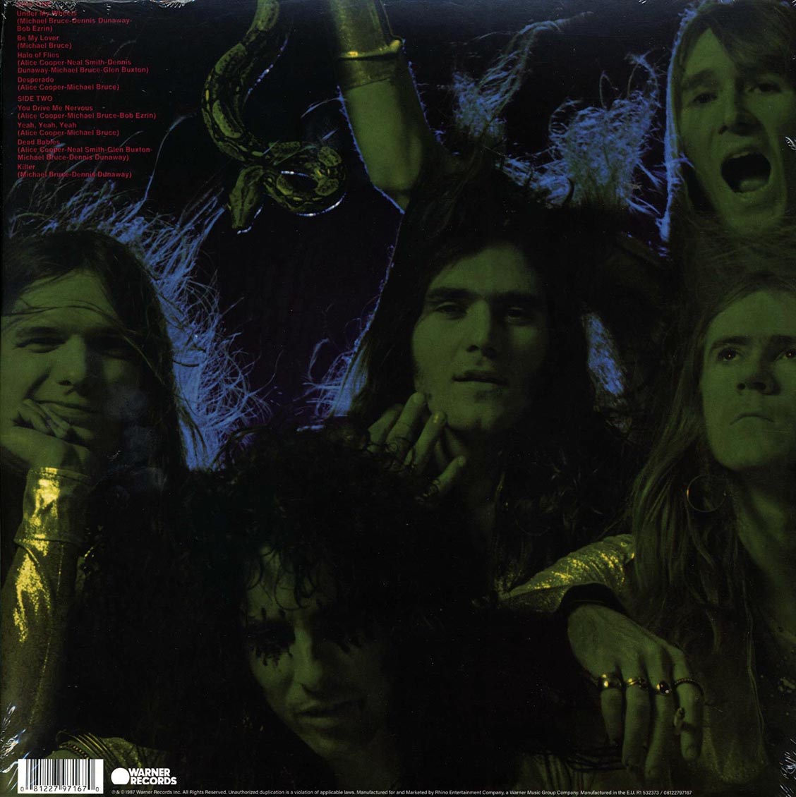 Alice Cooper - Killer [2020 Reissue 180G] [New Vinyl Record LP]