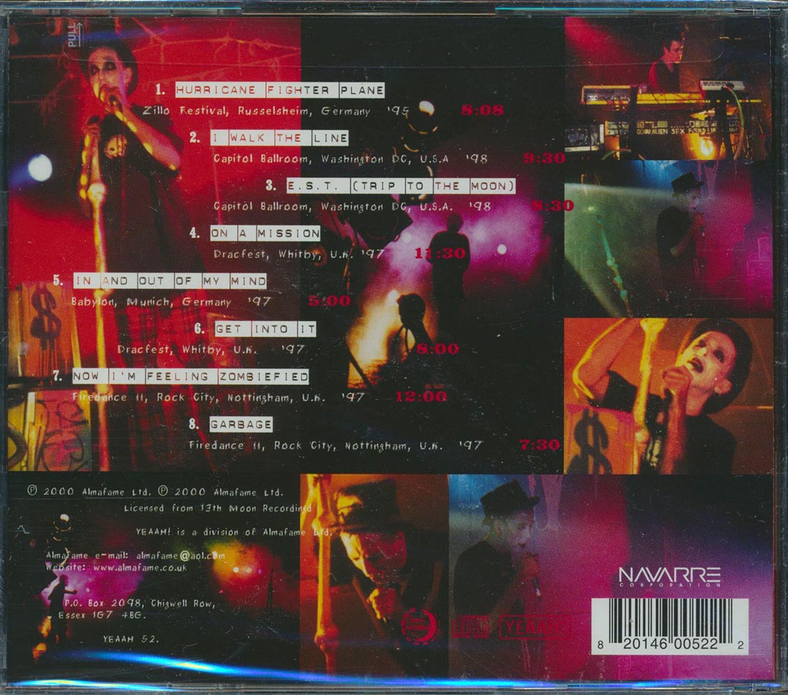 Alien Sex Fiend - Flashbacks! (Live 1995-98) [2001 New CD]