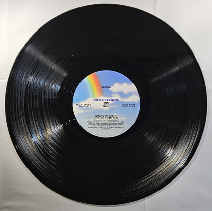 Alisha - Wrong Number [1990 Promo] [Used Vinyl Record 12" Single]