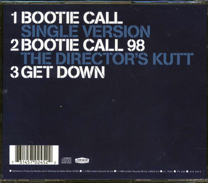 All Saints - Bootie Call [1998 New CD Single]