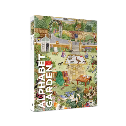 Alphabet Garden by Gale Pitt 1000 Piece Jigsaw Puzzle Pomegranate