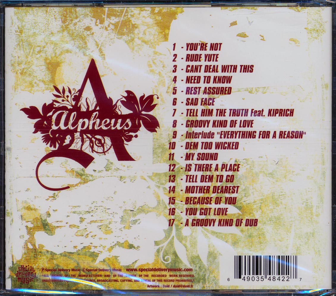 Alpheus - Everything for a Reason [2007 New CD]