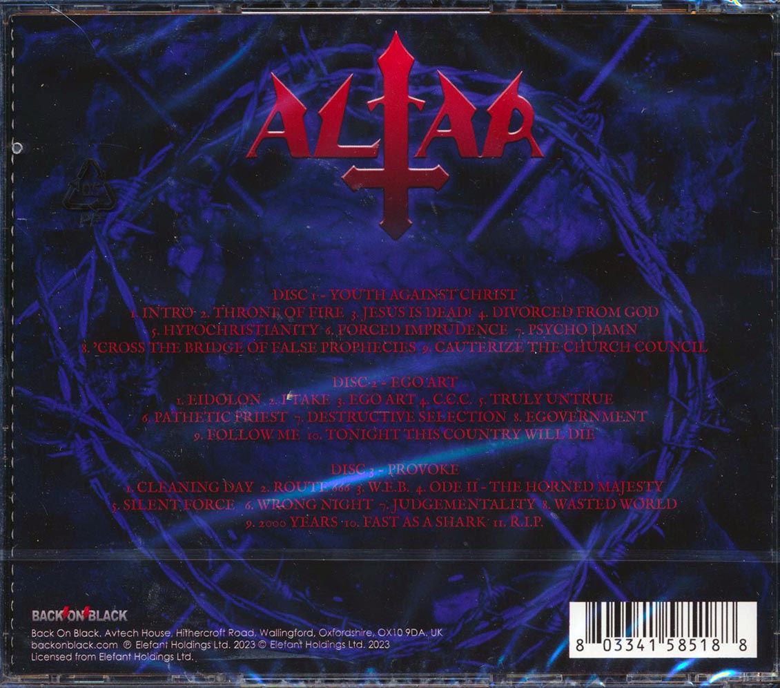 Altar - Displeased Recordings [2023 Compilation] [New Triple CD]