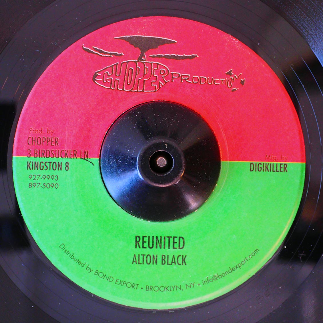 Alton Black - Reunited [2012 Reissue] [New Vinyl Record 7" Single]