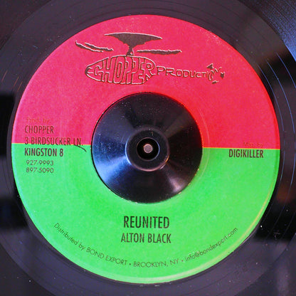 Alton Black - Reunited [2012 Reissue] [New Vinyl Record 7" Single]