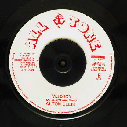 Alton Ellis - Breaking Up [New Vinyl Record 7" Single]