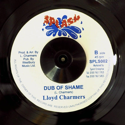 Alton Ellis - It's a Shame / Lloyd Charmers - Dub of Shame [1998 Reissue] [New Vinyl Record 7" Single]