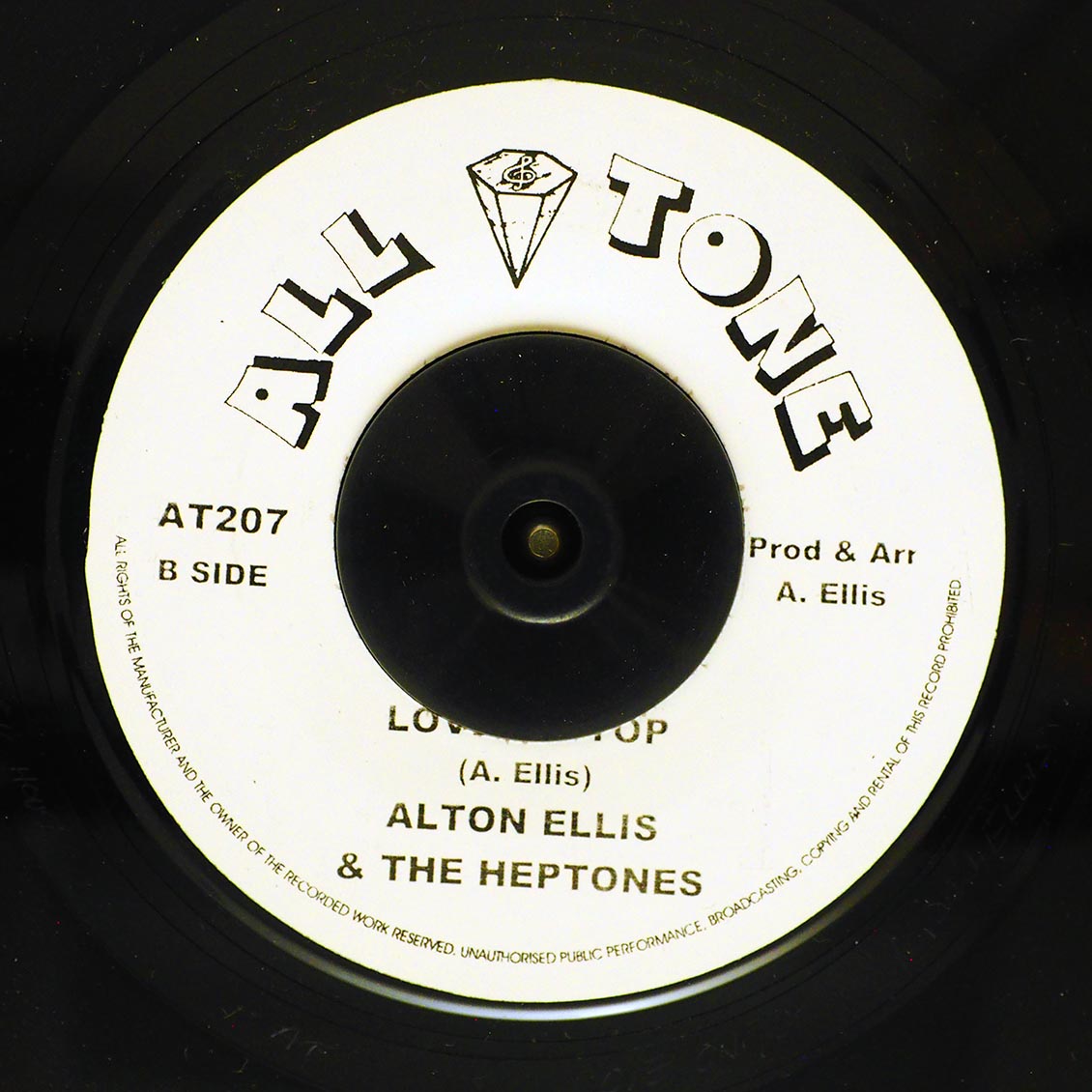 Alton Ellis - Since I Fell for You / Alton Ellis & The Heptones - Love on Top [New Vinyl Record 7" Single]