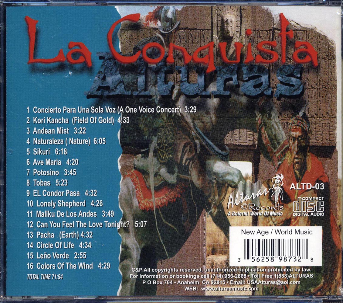 Alturas - La Conquista [Remastered] [New CD]