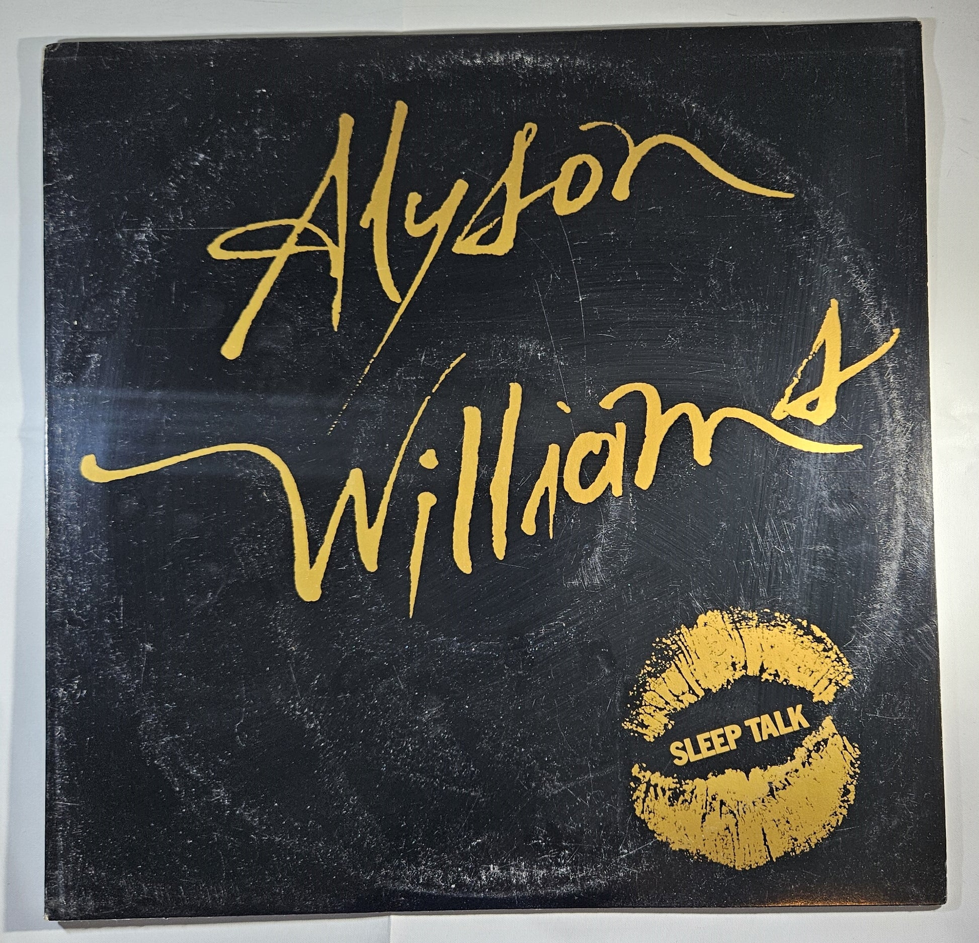 Alyson Williams - Sleep Talk [1989 Promo] [Used Vinyl Record 12" Single]