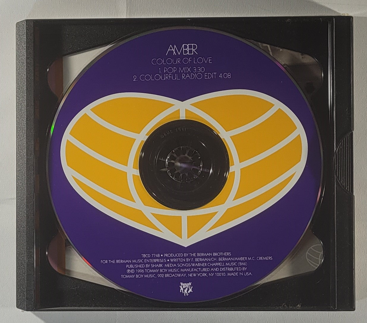 Amber - Colour of Love [1996 Used CD Single]