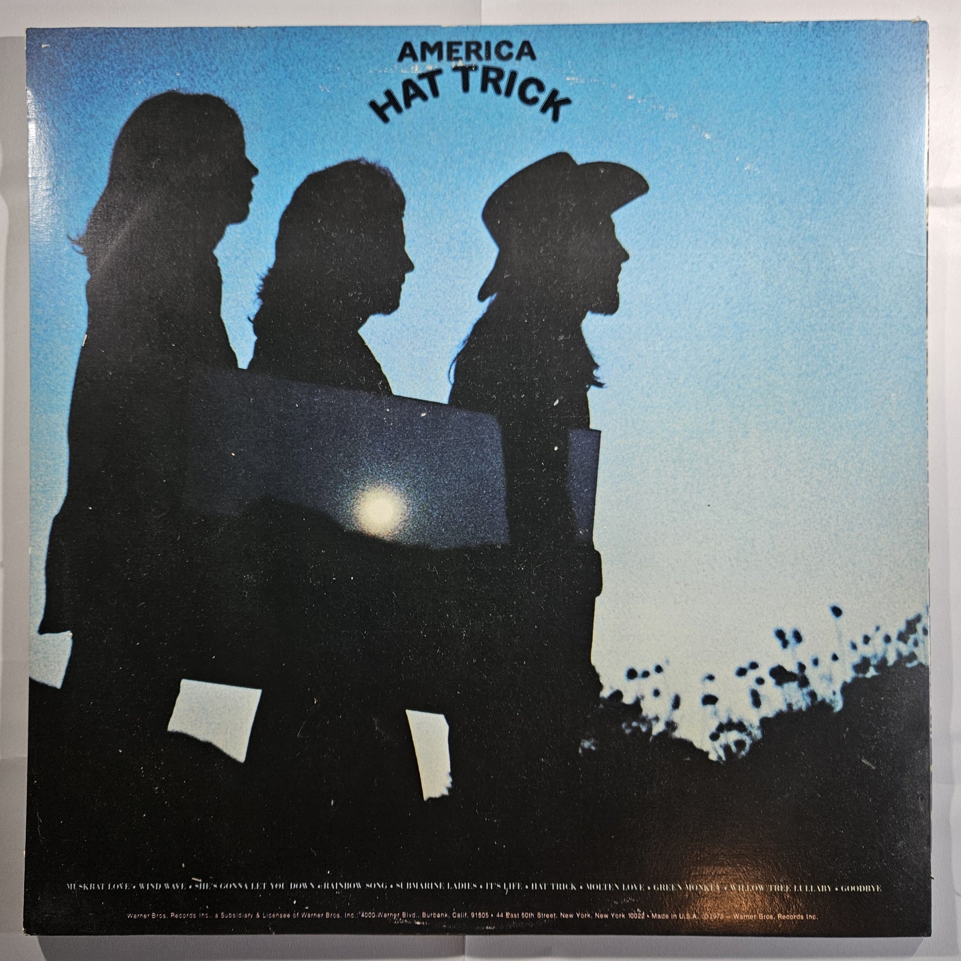 America - Hat Trick [1973 Terre Haute Pressing] [Used Vinyl Record LP]