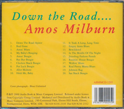 Amos Milburn - Down the Road.... [2000 Compilation] [New CD]