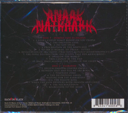 Anaal Nathrakh - Domine Non Es Dignus / Eschaton [2024 New Double CD]