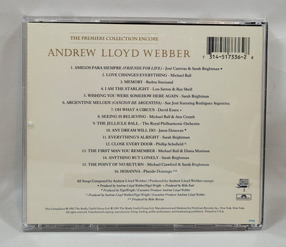 Andrew Lloyd Webber - The Premier Collection Encore [1993 Compilation] [Used CD]