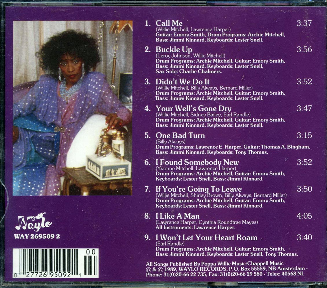 Ann Peebles - Call Me [1989 New CD]