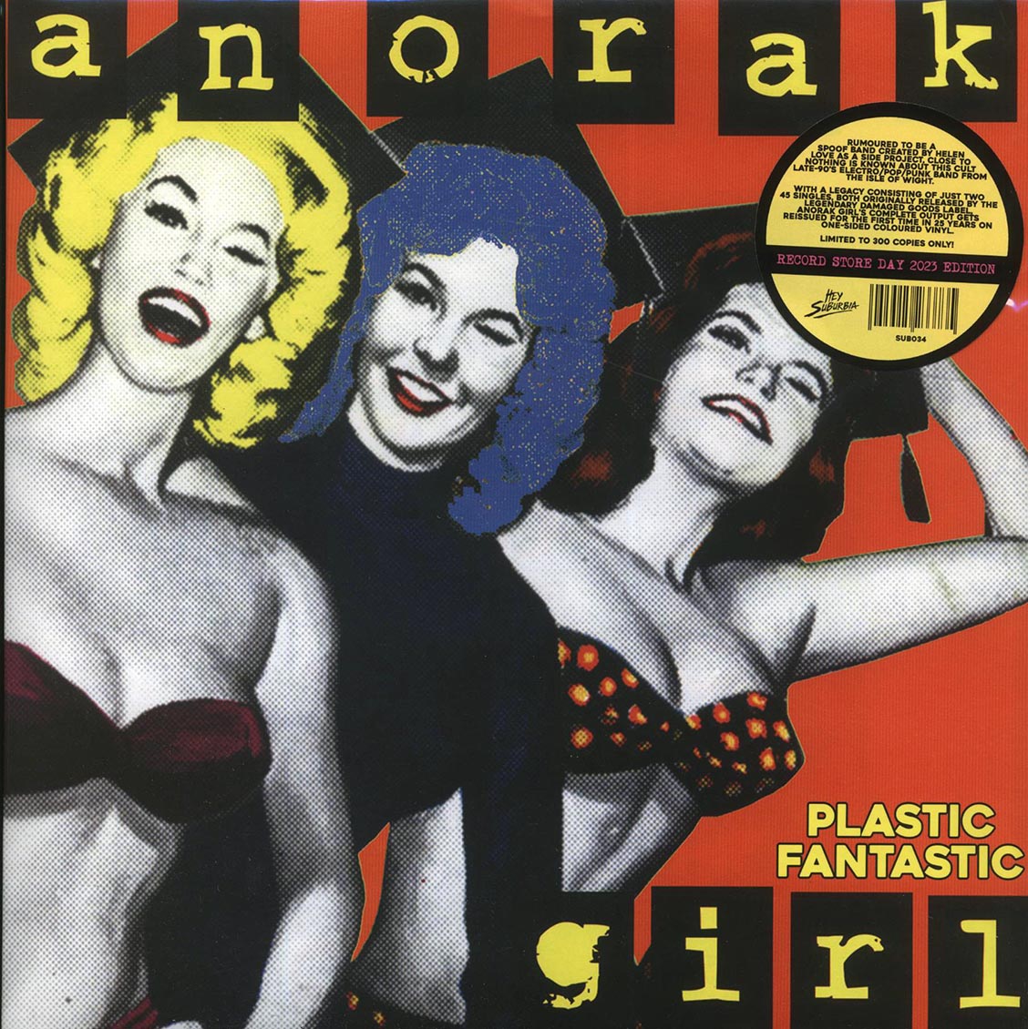 Anorak Girl - Plastic Fantastic [2023 RSD Limited Red] [New Vinyl Record LP]