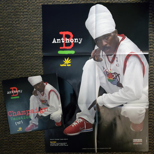 Anthony B - Champaign / Vacation [2002 New Vinyl Record 12" Single]