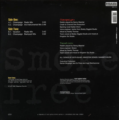 Anthony B - Champaign / Vacation [2002 New Vinyl Record 12" Single]