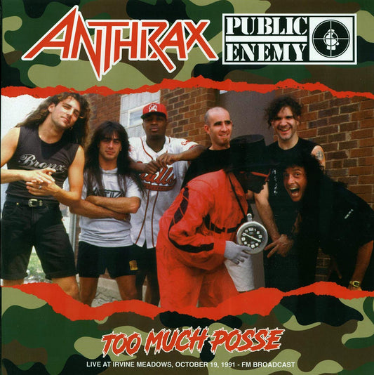 Anthrax & Public Enemy - Too Much Posse [2023 Unofficial] [New Vinyl Record LP]