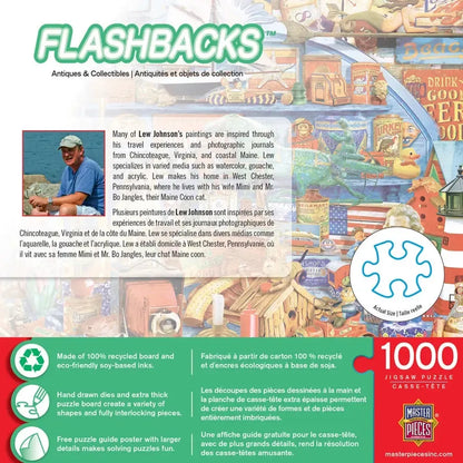 Antiques & Collectibles Flashbacks 1000 Piece Jigsaw Puzzle MasterPieces