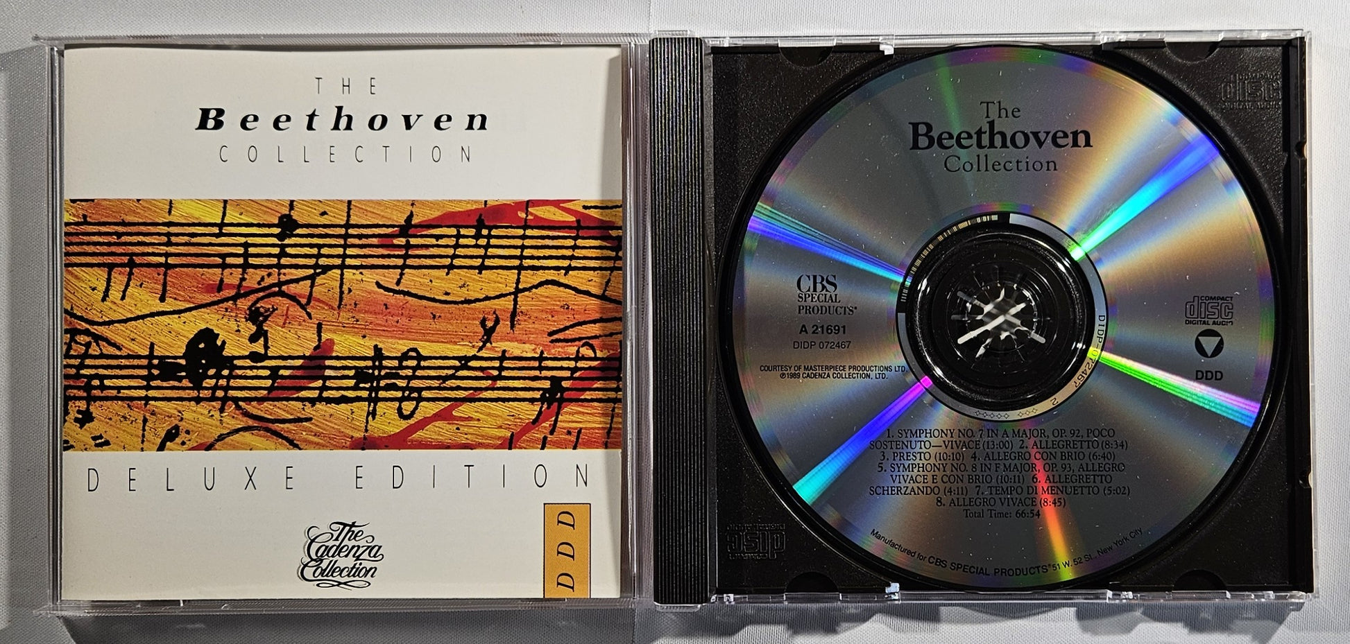 Anton Nanut - The Beethoven Collection [1990 Used CD]