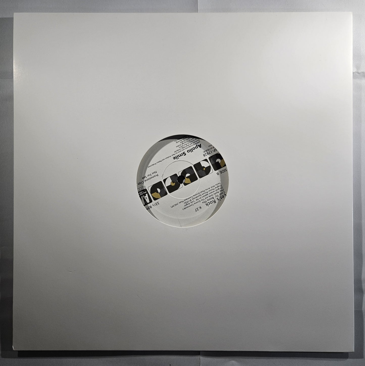 Apollo Smile - Let's Rock [1989 Promo] [Used Vinyl Record 12" Single]